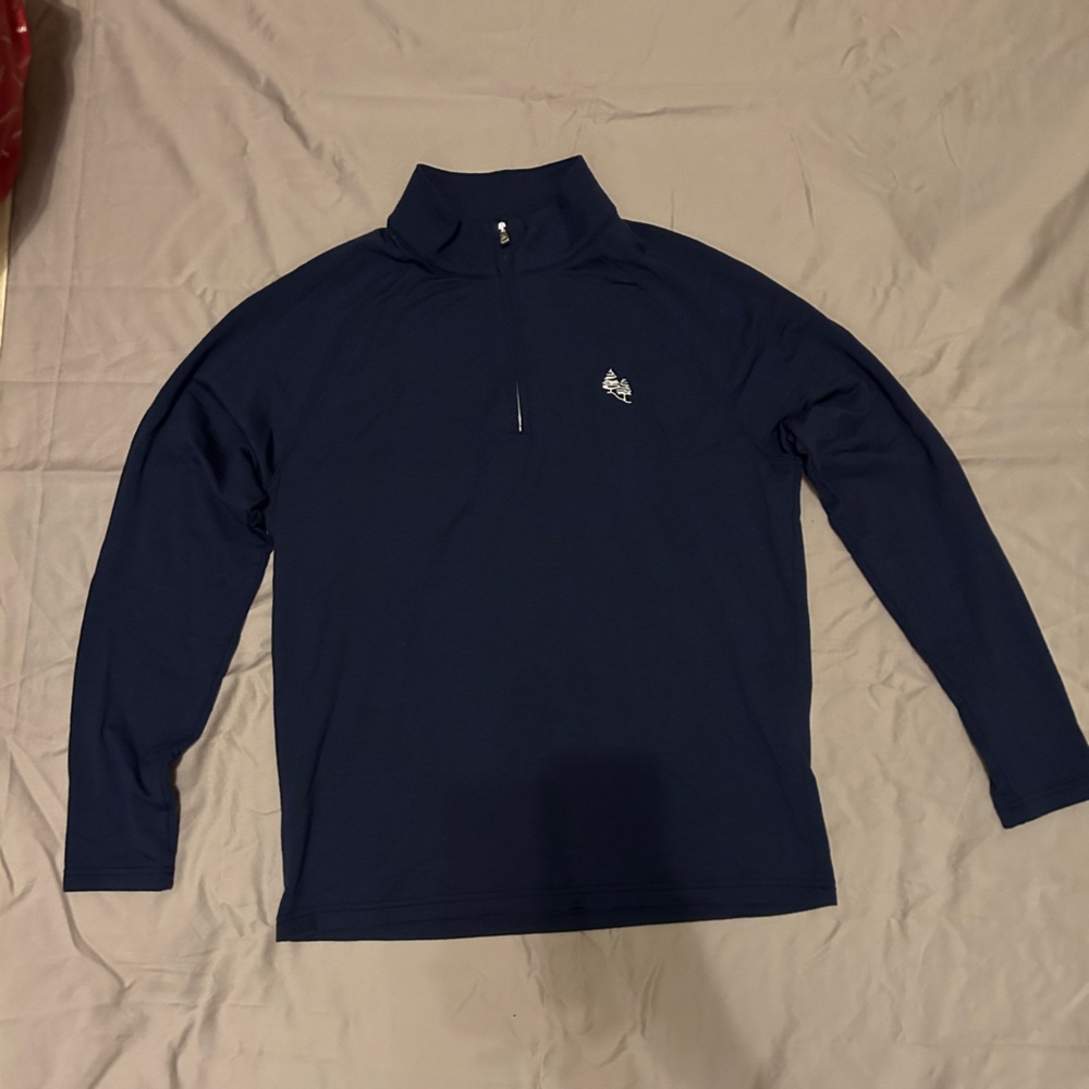 Peter Millar Men’s Merino Wool Quarter Zip Pullover Size Medium
